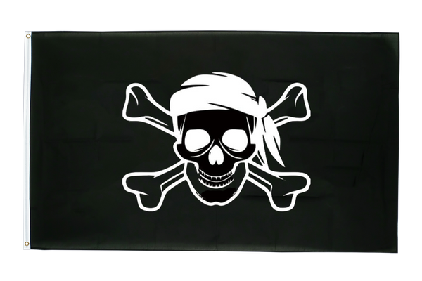 Piratenflagge <br> Großformat